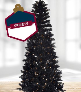 Sports Colored Christmas Tree Collection